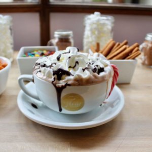 Float Pasadena hot chocolate bar