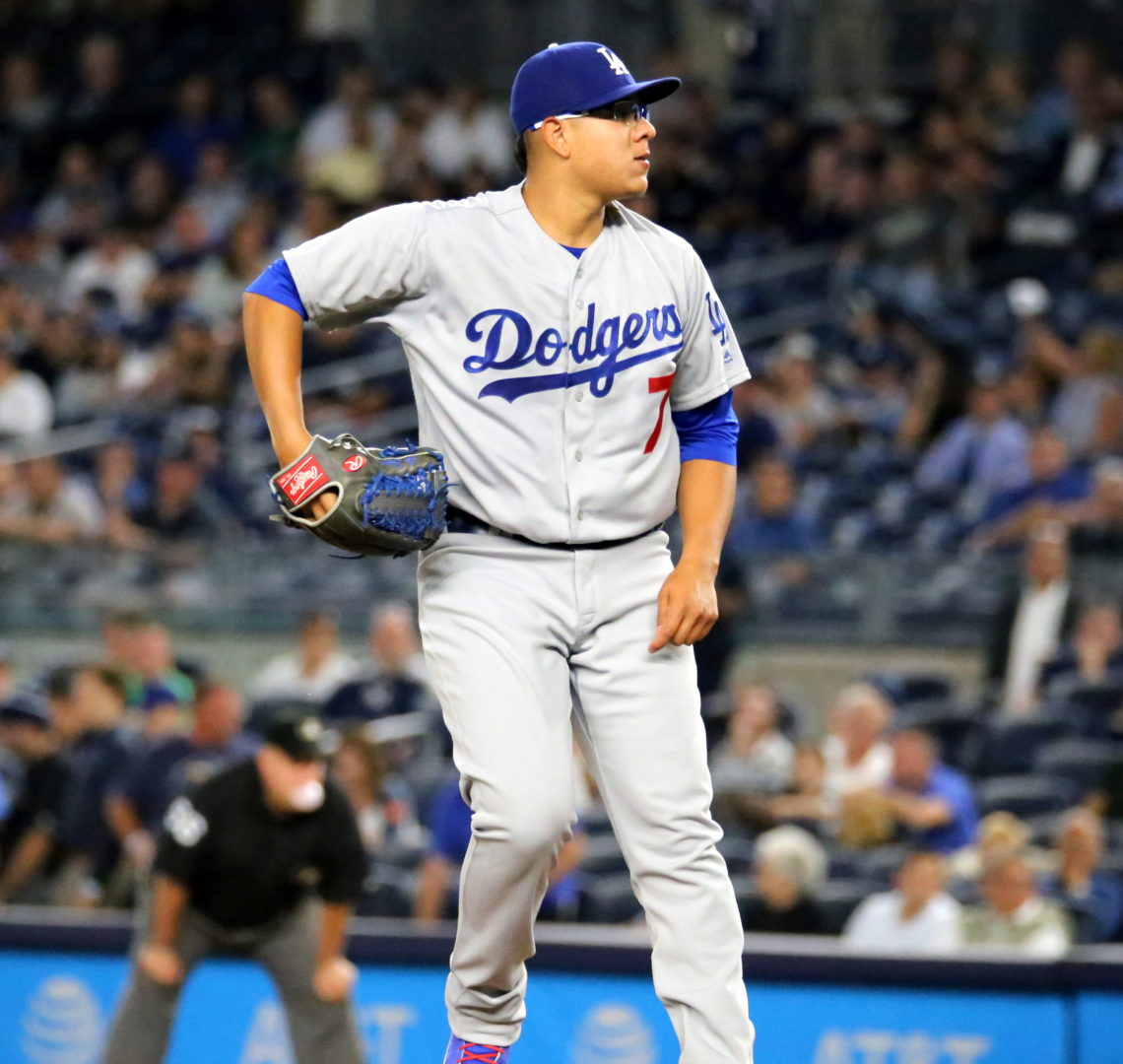 Dodgers pitcher Julio Urías