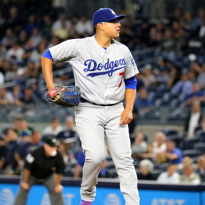 Dodgers pitcher Julio Urías