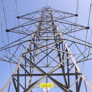 electricity power pylon wires lines