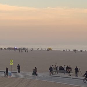 Santa Monica Beach, Santa Monica Pier